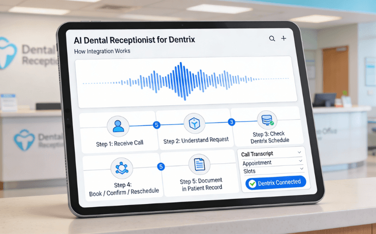 AI Dental Receptionist for Dentrix