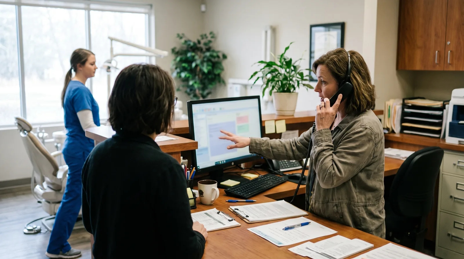 AI Receptionist Dental Office: What Calls Can It Handle?