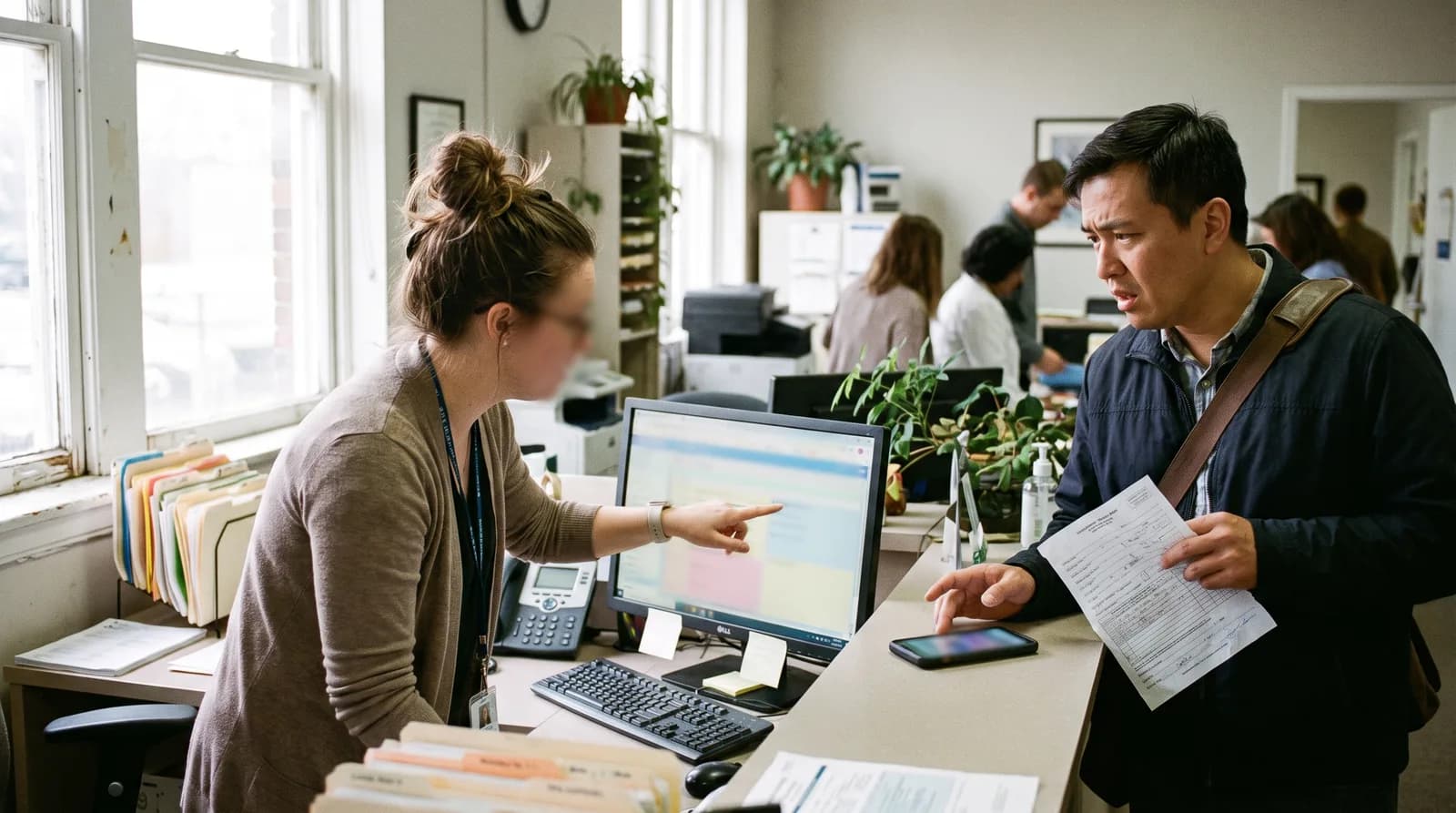 Dental scheduling coordinator correcting an AI receptionist wrong appointment type on the practice calendar