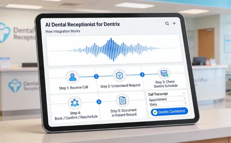 AI Dental Receptionist for Dentrix