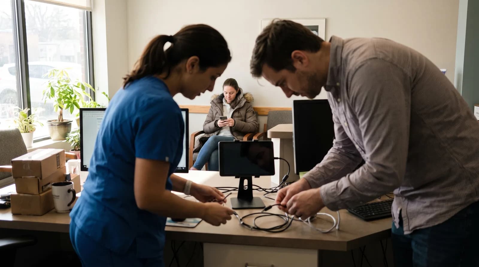 AI receptionist in your dental office